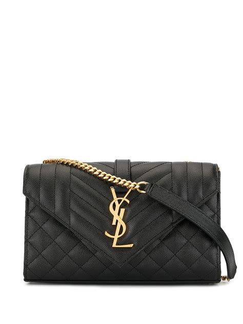 YSL small envelope crossbody bag